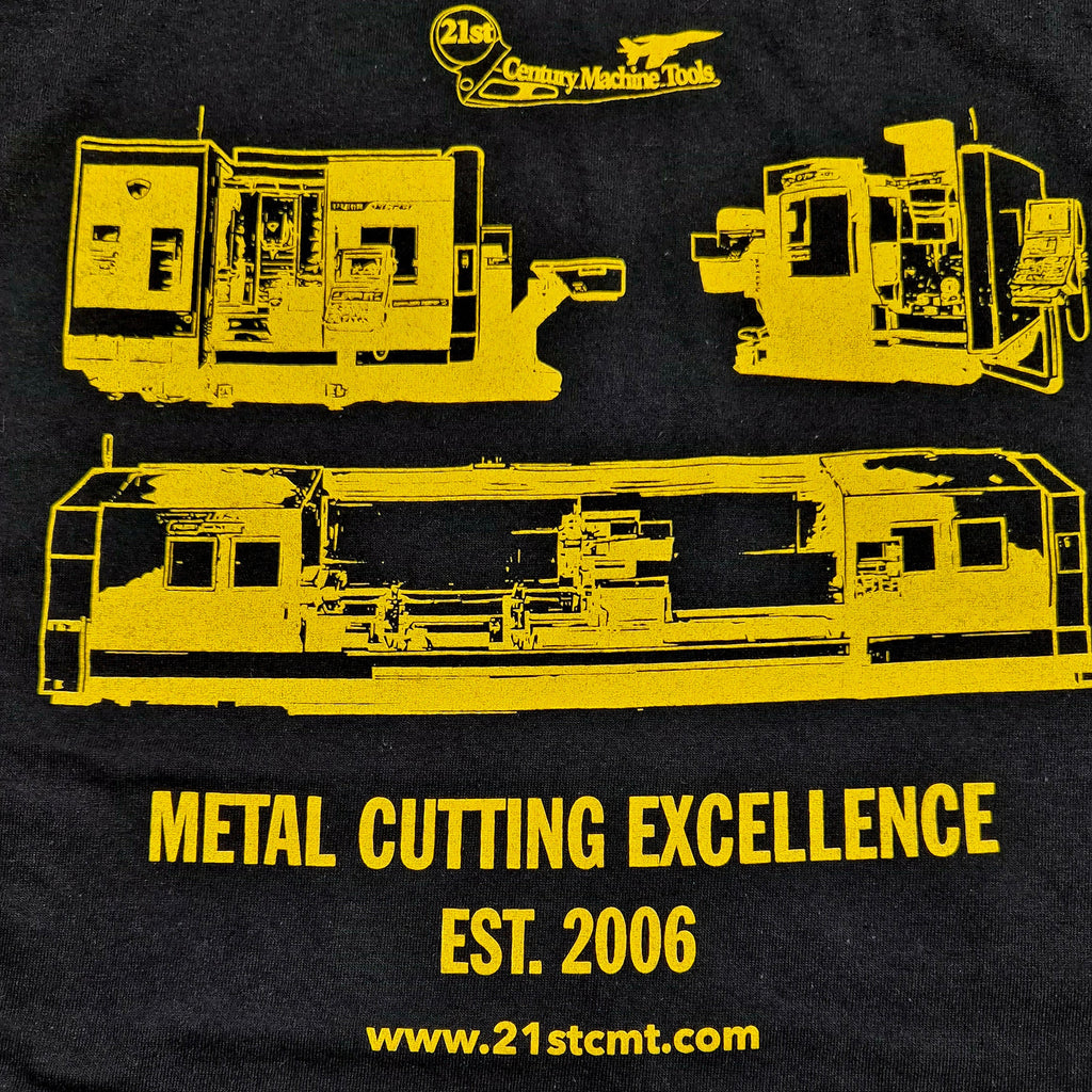 "Metal Cutting Excellence" Short Sleeve Black