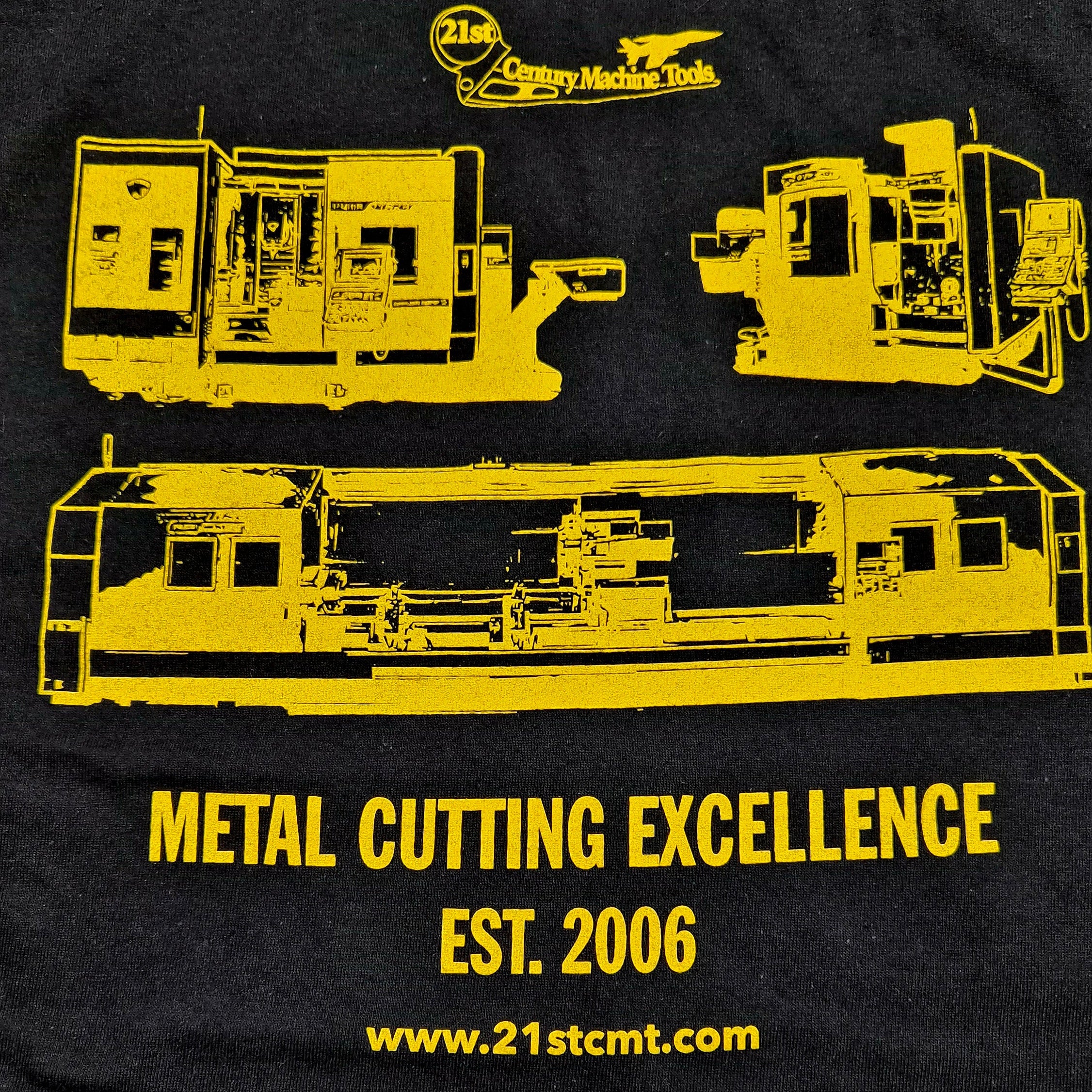"Metal Cutting Excellence" Short Sleeve Black